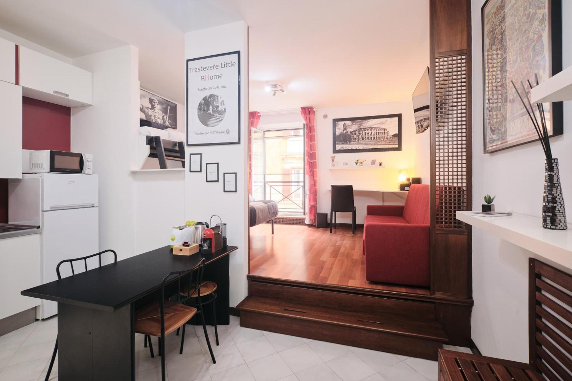 Trastevere- Flat Con Giardino, Ac, Wi-Fi & Netflix Roma Esterno foto